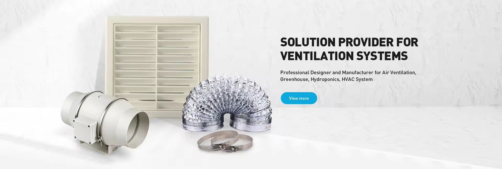 Ventilador em linha de fluxo misto