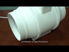 Venda Quente de 4-12 polegadas Garantida Qualidade Sopradora Centrífuga Silenciosa Ventilador de Ducto Inline