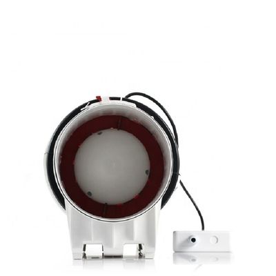 Suporte personalizado OEM 23-65 SAA Silencioso 315mm hidropônico de fluxo branco misto ventilador montado na parede