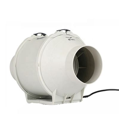 Controle de velocidade personalizável 200 mm Ventilador de plástico para controle de umidade e silêncio