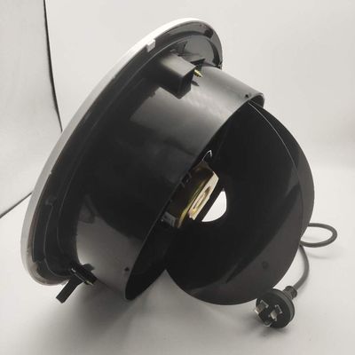 Logotipo personalizado Ventilador de escape de teto de 8 polegadas com ventilação e montagem no teto