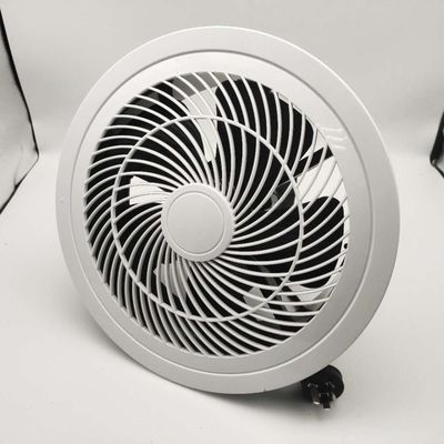 Logotipo personalizado Ventilador de escape de teto de 8 polegadas com ventilação e montagem no teto