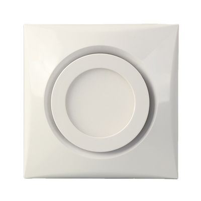 Certificação SAA LED Ventilação ABS plástico redondo difusor cone grelha centrífuga