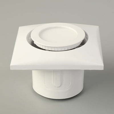 Certificação SAA LED Ventilação ABS plástico redondo difusor cone grelha centrífuga