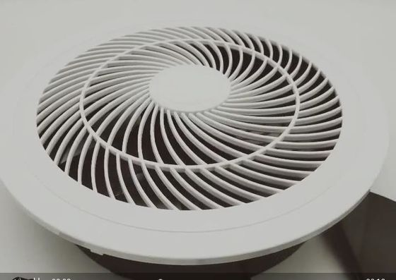 Ventilador centrífugo de alta velocidade de 6 polegadas de parede montado banheiro cozinha ventilação ventilador de escape