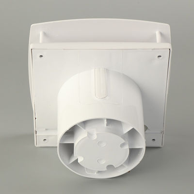 Centrífuga Blade Banheiro Tipo Quadrado Extrator de Ar Ventilador em Material de Plástico ABS Branco