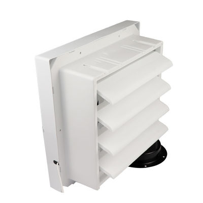 Montador de parede 8 polegadas Full Metal Banheiro Ventilação teto Ventilador de escape com tubo de ducto