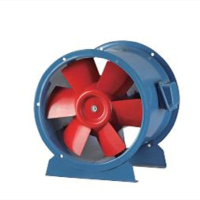 AC 220V 380V Tipo de fluxo axial de aço inoxidável Ventilador de conduta reversível silencioso 23-65