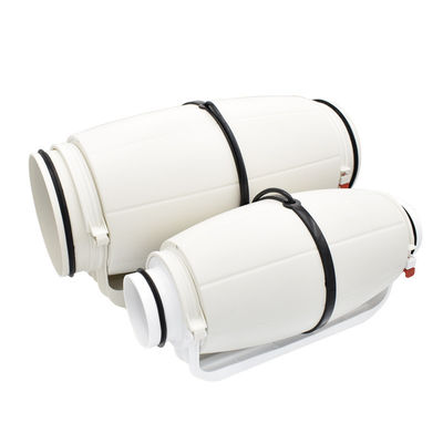 150 mm Ventilador de ductos em linha de duas velocidades para lojas de vestuário e ventilação de esfregadores hidropônicos