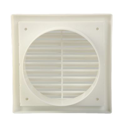 Grelha de ar redonda para sistema HVAC Diffusor de teto de alumínio branco para ar condicionado