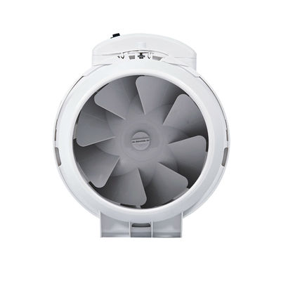 162-252 Quantidade de ar Ventilador de ventilação circular de alta pressão para salas de leitura/banheiros