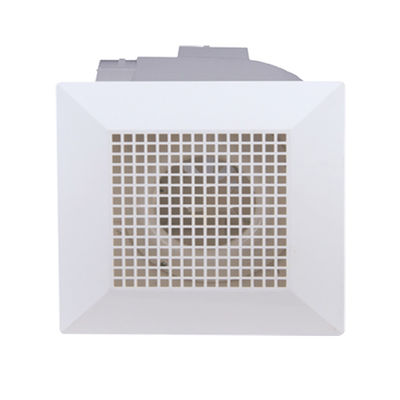 Corrente elétrica de corrente contínua Tipo de lâmina de plástico Material de ventilador de extração de ar de banheiro montado na parede