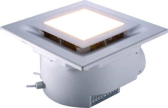 240V AC Banheiro LED extractor de luz de escape Ventilador de ventilação de teto com ventilação