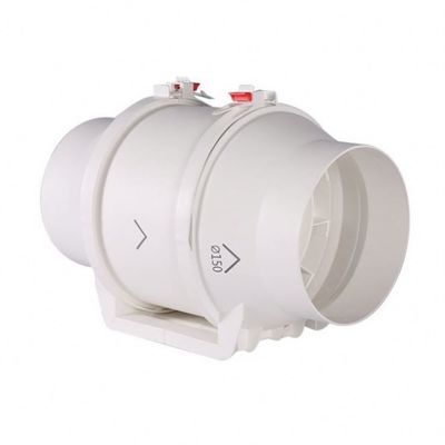 Controle de temperatura e umidade AC 6 &quot;Ventilador de conduta em linha para estufa 3 anos de vida mecânica
