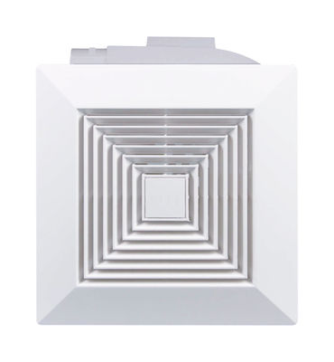 Ventilação de teto redonda de plástico Ventiladores de ventilação silenciosos com e louveres de logotipo personalizados