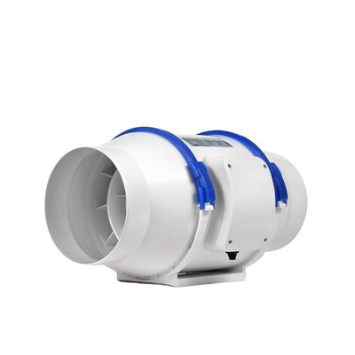 125mm Duct Fan para HVAC Customizado OEM Suporte Silêncio Inline Fluxo Misturado de Plástico