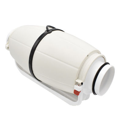 125mm Duct Fan para HVAC Customizado OEM Suporte Silêncio Inline Fluxo Misturado de Plástico