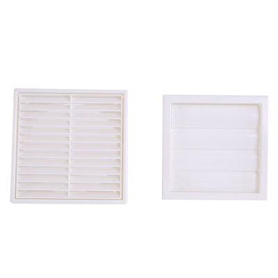 Moderno Design 100mm ABS saída de ar com volume de ar ajustável e controle de ventilação