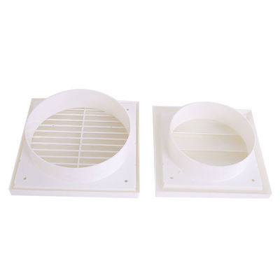 Moderno Design 100mm ABS saída de ar com volume de ar ajustável e controle de ventilação