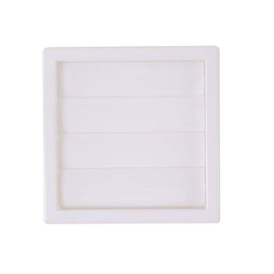 Moderno Design 100mm ABS saída de ar com volume de ar ajustável e controle de ventilação