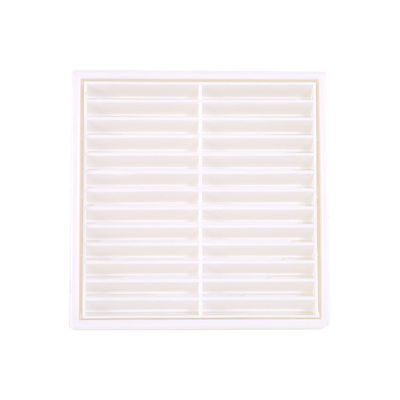Moderno Design 100mm ABS saída de ar com volume de ar ajustável e controle de ventilação
