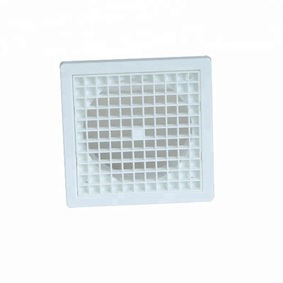 Moderno Design 100mm ABS saída de ar com volume de ar ajustável e controle de ventilação