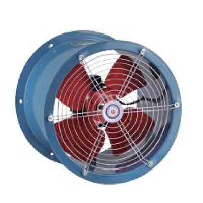 Ventilador Industrial de AC montado em parede 500m 200mm 300mm Ventilador Axial Portátil