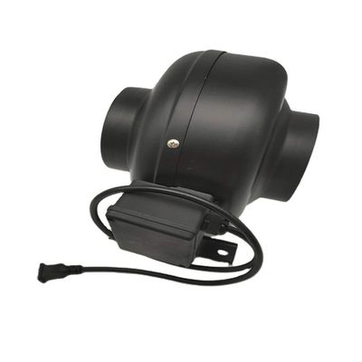 100 mm a 315 mm de plástico extractor centrífugo Inline Fan para banheiro e armazém