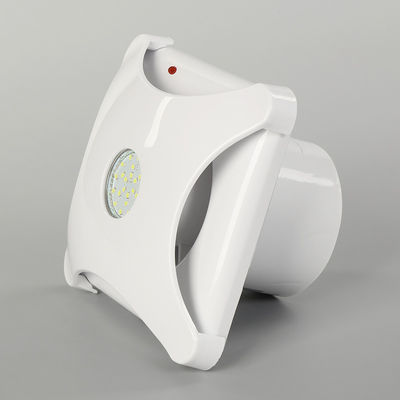 Ventilador de fluxo axial de luz LED montado na parede para controle de umidade doméstica 162-252