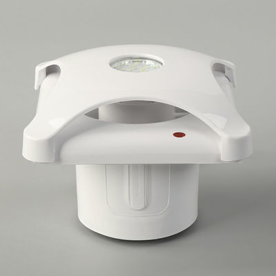 Ventilador de fluxo axial de luz LED montado na parede para controle de umidade doméstica 162-252