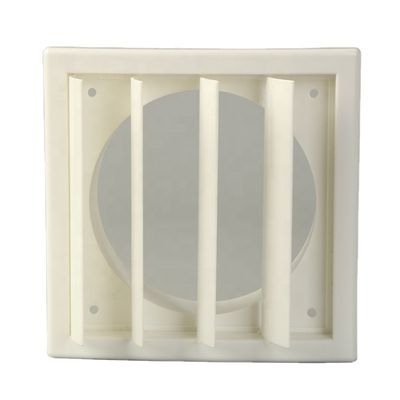 100/125/150mm Ventilador de escape Ventiladores em linha Ductos de ventilação Grelha de casca de ovos de plástico