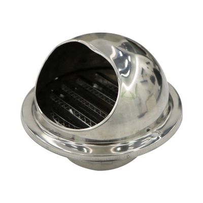 Aço inoxidável 304 Grelha de ar de sala limpa para fornecimento de ar Solução de ventilação de escape para projetos