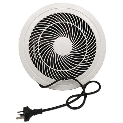 OEM ODM plástico silencioso padrão australiano moderno ventilador de escape de teto para montagem de parede