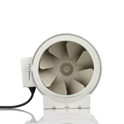 Suporte OEM 8 polegadas de personalização Silêncio Ventilador em linha Controle de velocidade Humidade Super Silêncio Mix Flow Duct Ventilador
