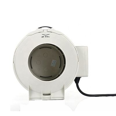 Suporte OEM 8 polegadas de personalização Silêncio Ventilador em linha Controle de velocidade Humidade Super Silêncio Mix Flow Duct Ventilador