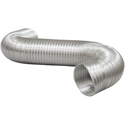 Tubo de ventilação de ar de alta temperatura com tensão de 120 V e material de alumínio flexível