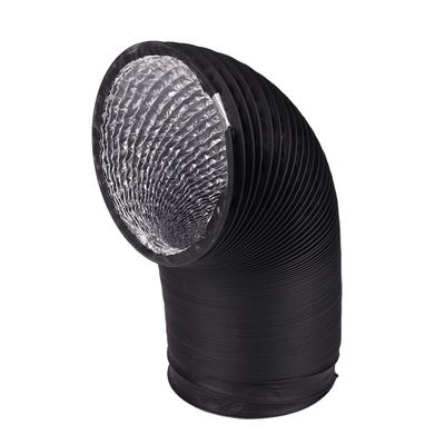 Tubo de ventilação de ar de alta temperatura Tubo de PVC flexível para filtro de carbono de crescimento interno