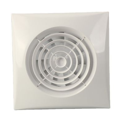 23-65 Suporte personalizado Ventilador de exaustão de garagem e banheiro com lâminas de persiana Montador de parede de plástico