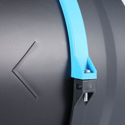 Ventiladores de fluxo axial de alta pressão de plástico de 6 a 8 polegadas para ruído super baixo em banheiros internos