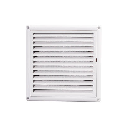 Difusor de teto de ventilador de parede de plástico redondo de ventilação de ar 200MM para quantidade de ar 162-252
