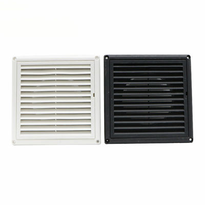 Difusor de teto de ventilador de parede de plástico redondo de ventilação de ar 200MM para quantidade de ar 162-252
