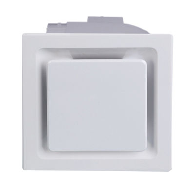 Ventilador de parede 4 6 polegadas Ventiladores silenciosos Ar de resfriamento para banheiro e casa Ventilador de ventilação com ventilador de escape de luz LED