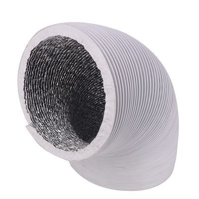 OEM suportado customizado PVC alumínio flexível mangueira de ventilação para ar condicionado portátil