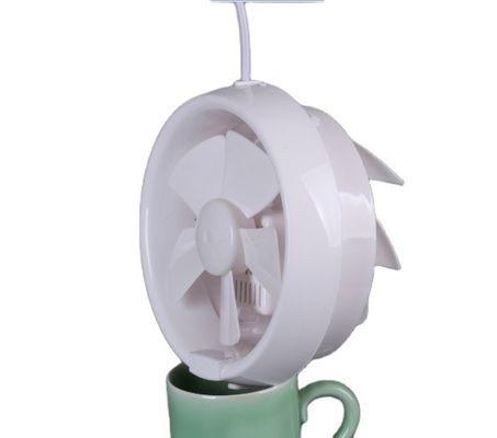 Luz LED 8 polegadas de plástico ventilador de fluxo axial para ventilação poderosa em logotipo personalizado
