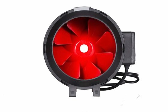 Ventiladores de escape de ventilação centrífuga de vazão mista axial de 100 mm com tensão 240 V