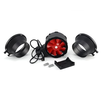 Ventiladores de escape de ventilação centrífuga de vazão mista axial de 100 mm com tensão 240 V