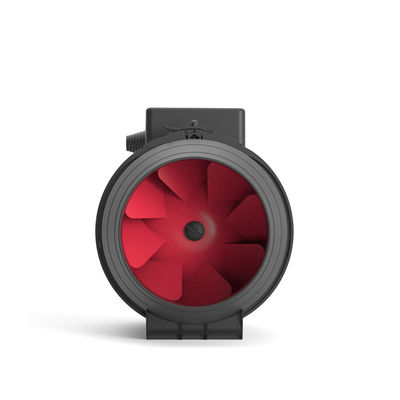 Ventiladores de escape de ventilação centrífuga de vazão mista axial de 100 mm com tensão 240 V