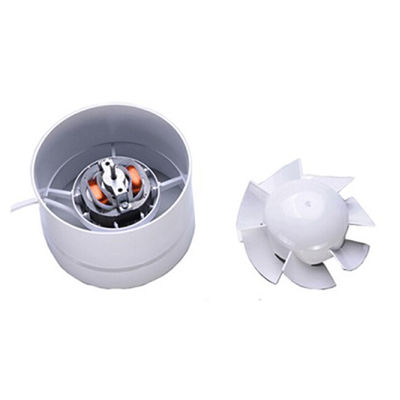 125 mm de plástico axial ventilador de fluxo Design personalizado para ventilação HVAC Exhaust Air Extractor