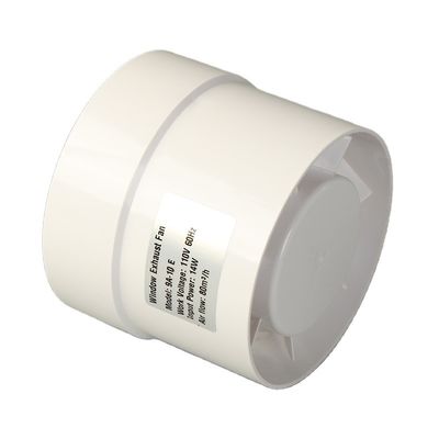 100mm125mm Banheiro extractor ventilador de parede AC Aixal ventilador de rolamento de bola dupla ventilador extractor de ar
