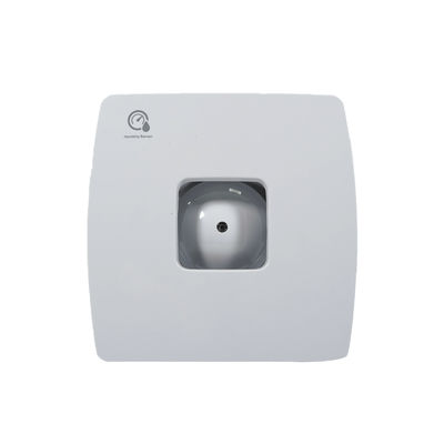 Fan de escape de janela de extractor de logotipo quadrado personalizado com suporte e design de ODM de sensor
